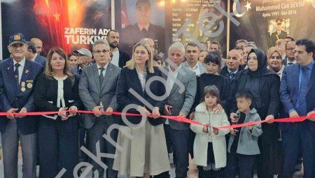 Nazilli’de Şehit Teğmen Muhammet Can Sevim’in Adı Okulda Ölümsüzleşti