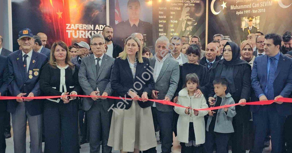 "Nazilli'de Şehit Teğmen Muhammet Can Sevim'in Adı Okulda Ölümsüzleşti" başlıklı haber için fotoreal