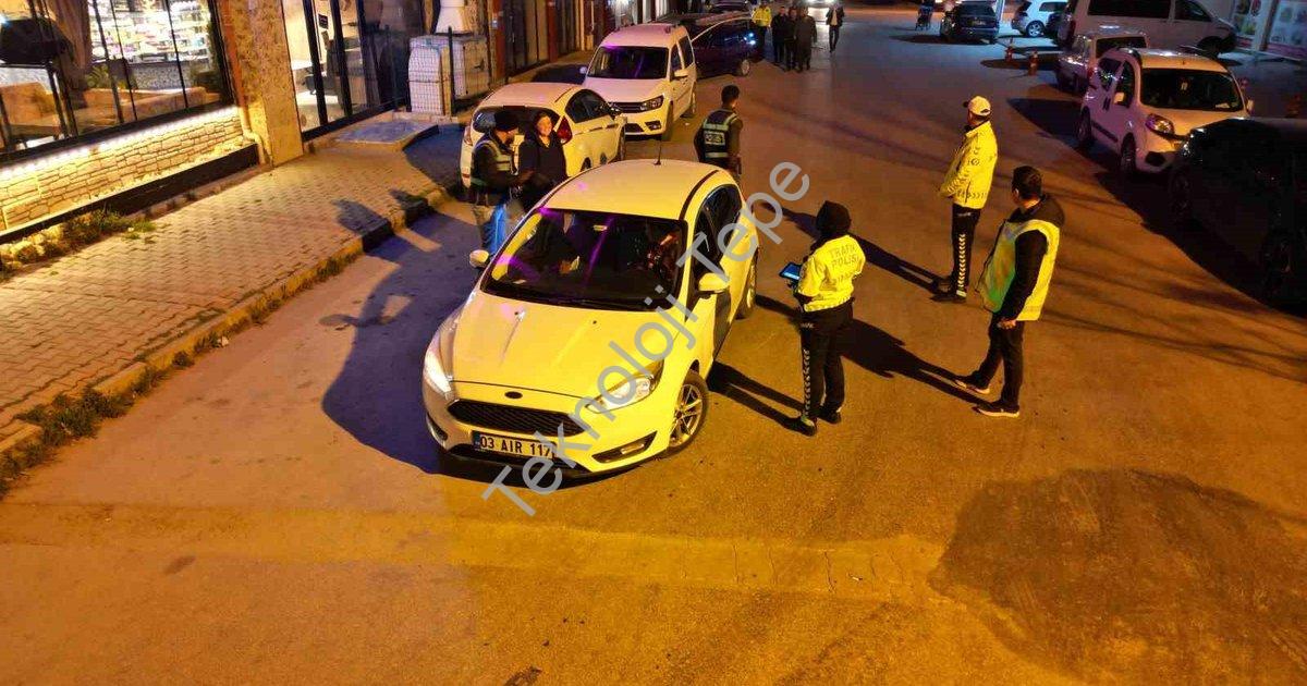 "Bolvadin'de Geniş Çaplı Huzur Operasyonu: Emniyet Güçleri Kuş Uçurtmadı" başlıklı haber için fotore