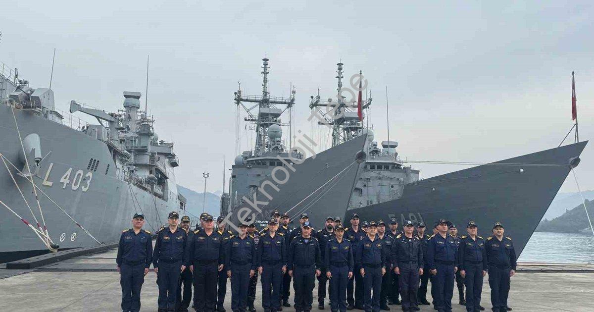 "Türkiye Liderliğinde Doğu Akdeniz-2025 Tatbikatı Start Aldı" başlıklı haber için fotorealistik, pro