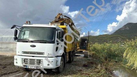 Fethiye ve Seydikemer’de Sel Riskine Karşı 77 KM’lik Dev Hamle