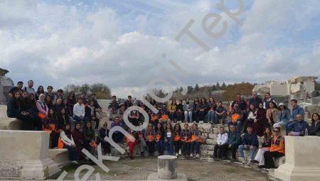 AFAD gönüllüleri Stratonikeia’da tarihle buluştu