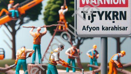 Afyonkarahisar’da Ağaç Budama Çalışmaları İçin Park Uyarısı