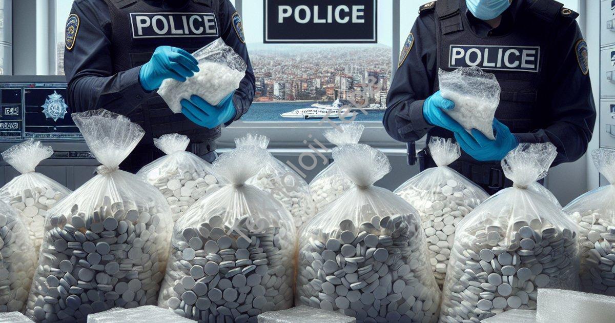 "İzmir Polisi'nden Zehir Tacirlerine Ağır Darbe: Binlerce Hap ve Kilolarca Metamfetamin Ele Geçirild