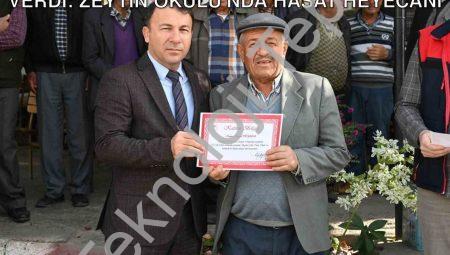 Tavas’ta Tarımsal Eğitim Meyvelerini Verdi: Zeytin Okulu’nda Hasat Heyecanı