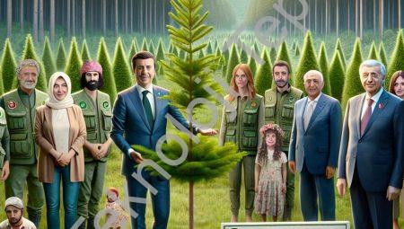 Çivril’de Öğretmenlere Yeşil Jest: İshaklı’da Hatıra Ormanı Kuruldu