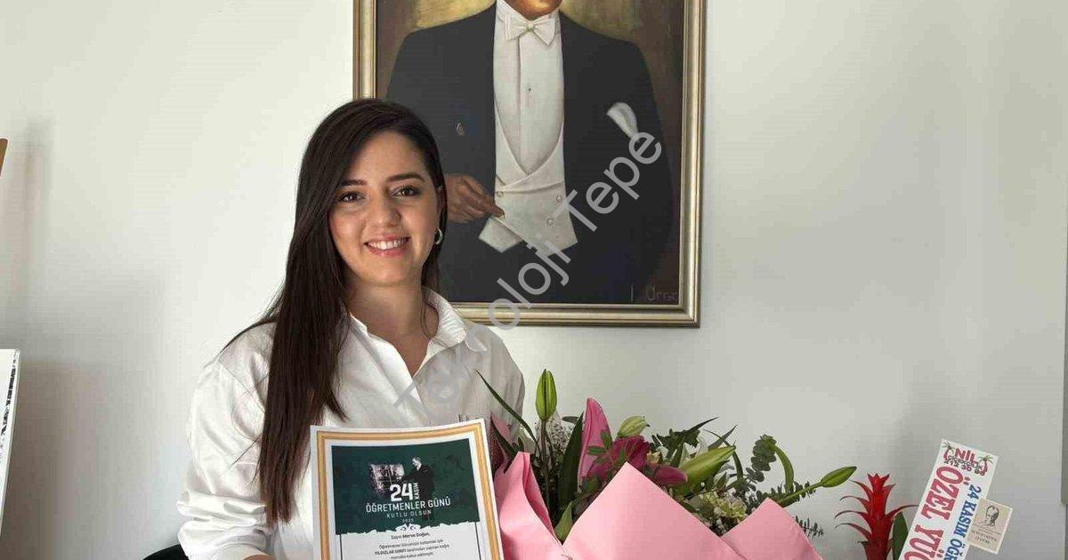 "MTK Koleji Velilerinden Eğitime Can Suyu: Darüşşafaka Bağışı" başlıklı haber için fotorealistik, pr