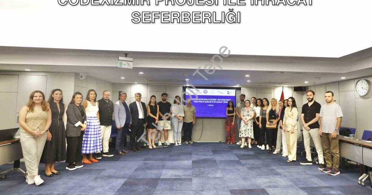 "İzmir Bilişim Sektöründe Küresel Atılım: Codexizmir Projesi ile İhracat Seferberliği" başlıklı habe