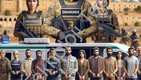 Afyonkarahisar’da Jandarma Ekiplerinden Huzur Operasyonu: 43 Kişi Yakalandı