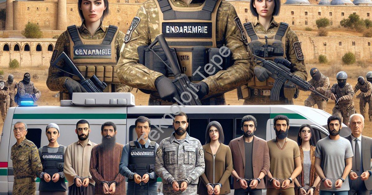 "Afyonkarahisar'da Jandarma Ekiplerinden Huzur Operasyonu: 43 Kişi Yakalandı" başlıklı haber için fo