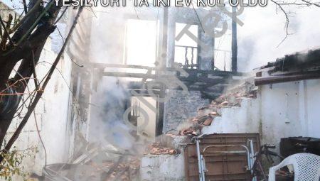 Muğla Menteşe’de Korkutan Yangın: Yeşilyurt’ta İki Ev Kül Oldu