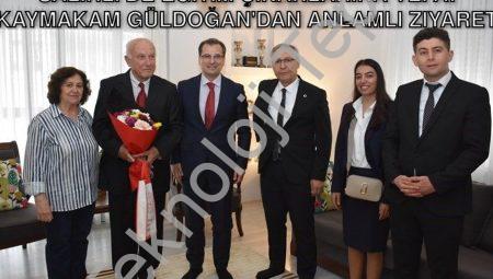 Salihli’de Eğitim Çınarlarına Vefa: Kaymakam Güldoğan’dan Anlamlı Ziyaret