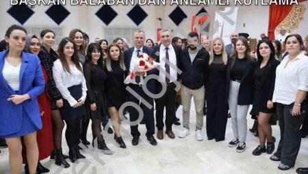 Yunusemre’de Eğitimciler Unutulmadı: Başkan Balaban’dan Anlamlı Kutlama