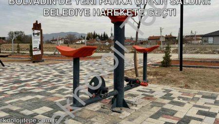 Bolvadin’de Yeni Parka Çirkin Saldırı: Belediye Harekete Geçti