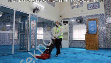 Yunusemre Belediyesi İbadethanelerde Hijyen Standartlarını Yükseltiyor