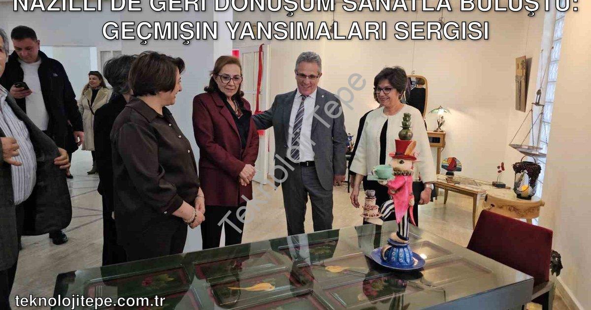 "Nazilli’de Geri Dönüşüm Sanatla Buluştu: Geçmişin Yansımaları Sergisi" başlıklı haber için fotoreal