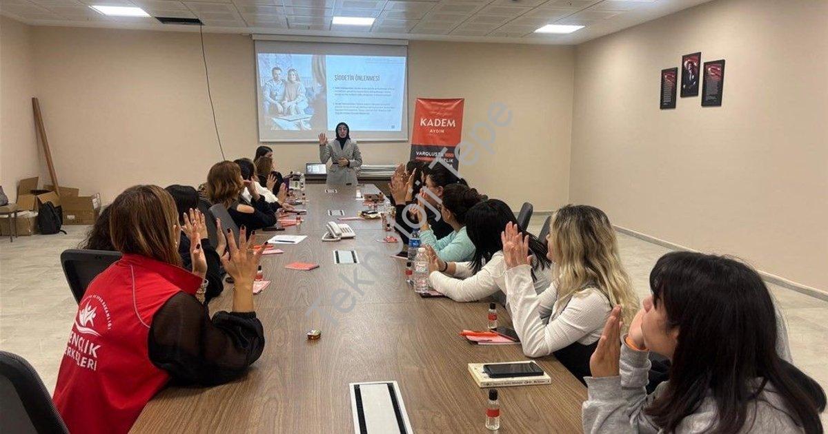 "Aydın'da Öğrencilere Yönelik Şiddetle Mücadele ve Siber Suçlar Eğitimi" başlıklı haber için fotorea