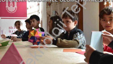 Muğla’da Bilim ve Sanat Buluşması: Çocuklar Origamiyle Geometriyi Keşfetti