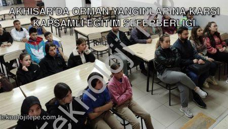 Akhisar’da Orman Yangınlarına Karşı Kapsamlı Eğitim Seferberliği