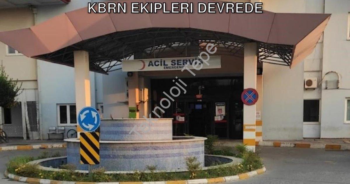 "Seydikemer'deki Gizemli Zehirlenme: AFAD KBRN Ekipleri Devrede" başlıklı haber için fotorealistik,