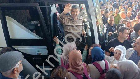 Çine’den Kutsal Topraklara: 90 Kişilik Umre Kafilesi Dualarla Uğurlandı