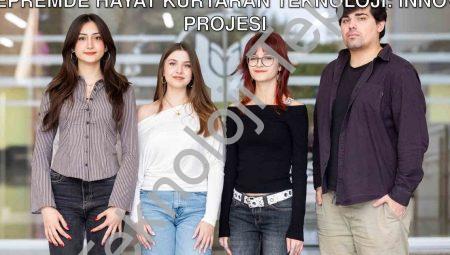 Yaşar Üniversitesi Öğrencilerinden Depremde Hayat Kurtaran Teknoloji: Innov8 Projesi