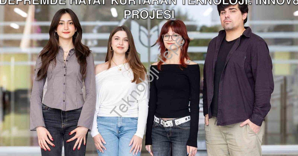 "Yaşar Üniversitesi Öğrencilerinden Depremde Hayat Kurtaran Teknoloji: Innov8 Projesi" başlıklı habe