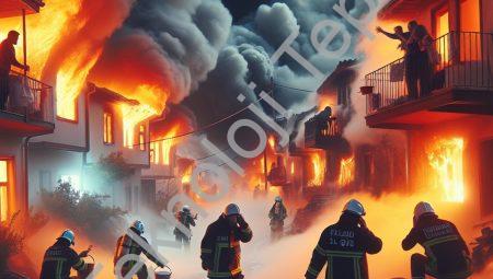 Aydın Efeler’de Korkutan Yangın: Komşuların Dikkati Faciayı Önledi