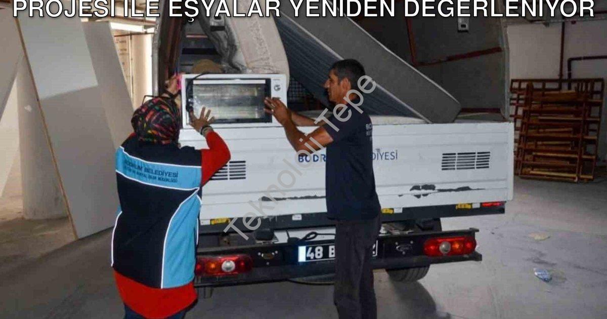 "Bodrum'da Gönül Köprüsü: Atma Paylaş Projesi ile Eşyalar Yeniden Değerleniyor" başlıklı haber için