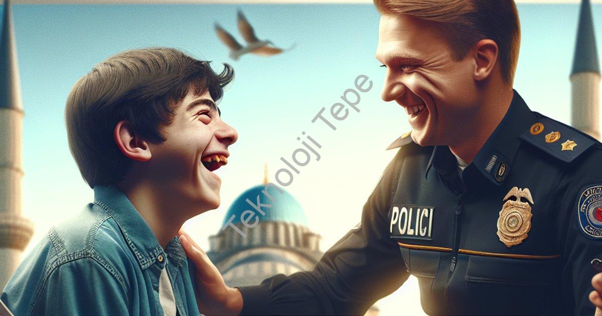 "Muğla Emniyeti Engelli Gencin En Büyük Hayalini Gerçekleştirdi" başlıklı haber için fotorealistik,