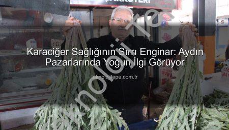 Karaciğer Sağlığının Sırrı Enginar: Aydın Pazarlarında Yoğun İlgi Görüyor