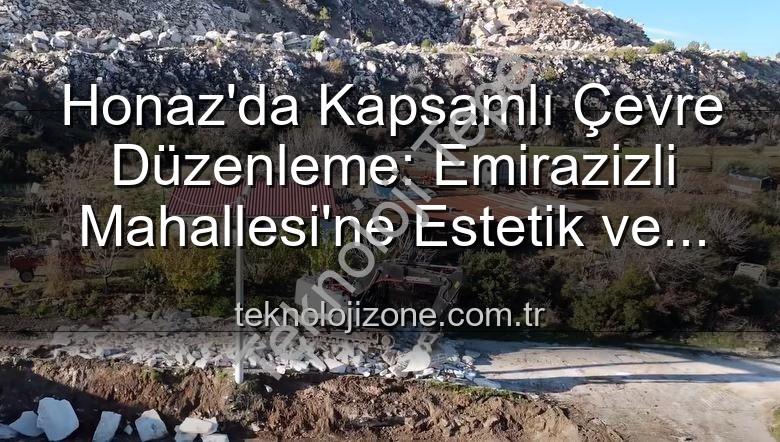 Honaz çevre düzenlemesi - Honaz'da Çevre Düzenlemesi Hız Kesmiyor: Emirazizli Mahallesi'ne Estetik Dokunuşlar Geliyor