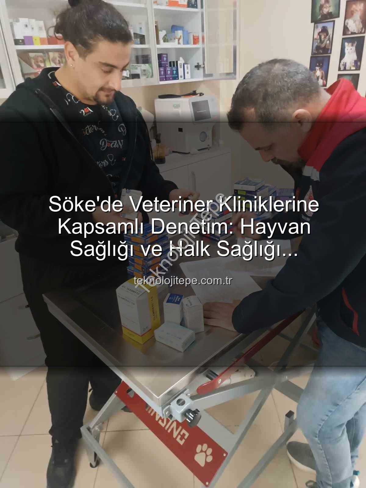 Söke veteriner klinik denetimi - Söke'de Veteriner Kliniklerine Kapsamlı Denetim: Hayvan Sağlığı ve Halk Sağlığı Önceliklendirildi