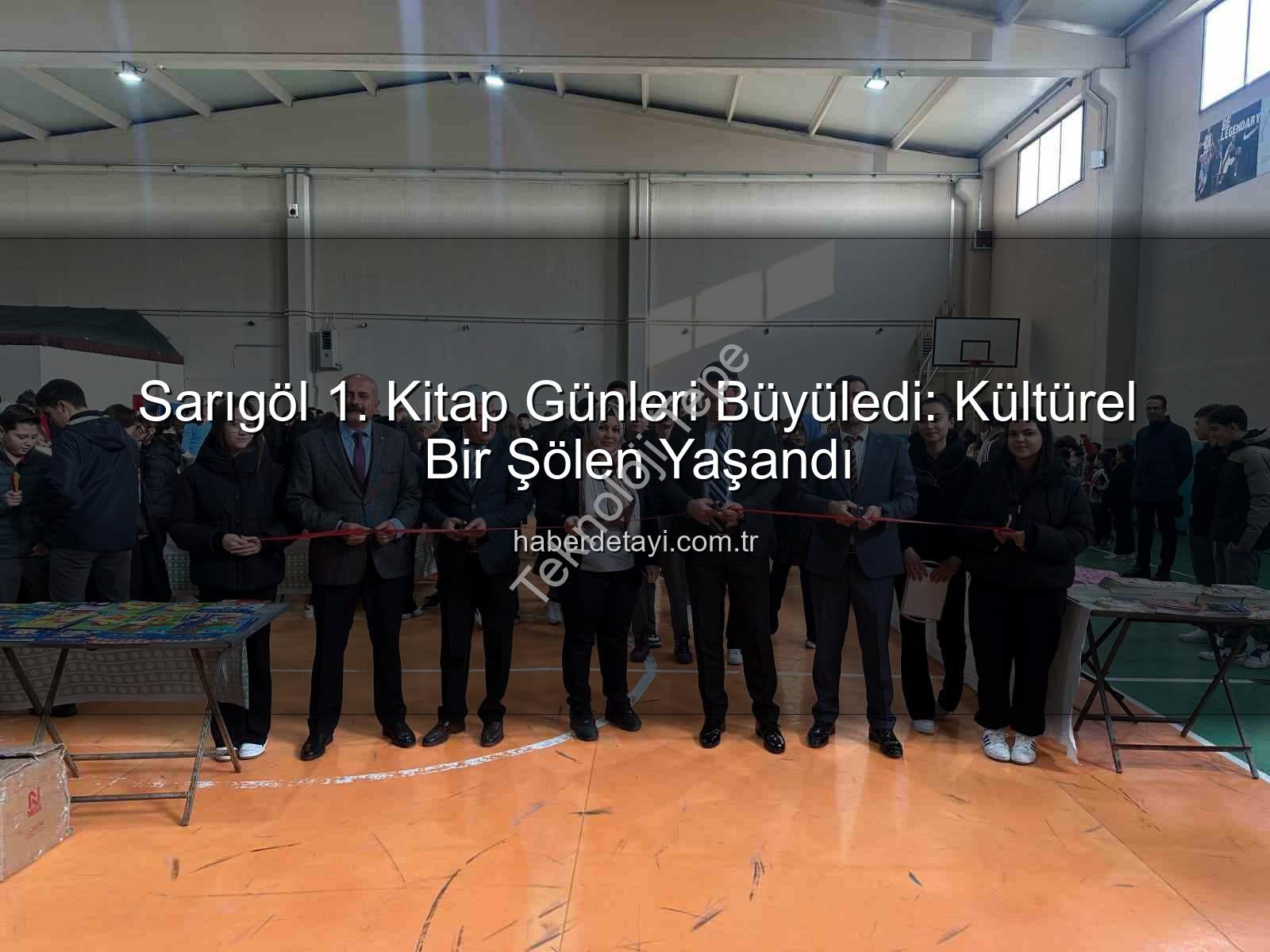 Sarıgöl Kitap Günleri - Sarıgöl Kitap Günleri İlk Kez Düzenlendi: Edebiyatseverlerden Yoğun İlgi