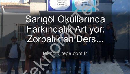 Sarıgöl Okullarında Farkındalık Artıyor: Zorbalıktan Ders Başarısına Kapsamlı Eğitimler