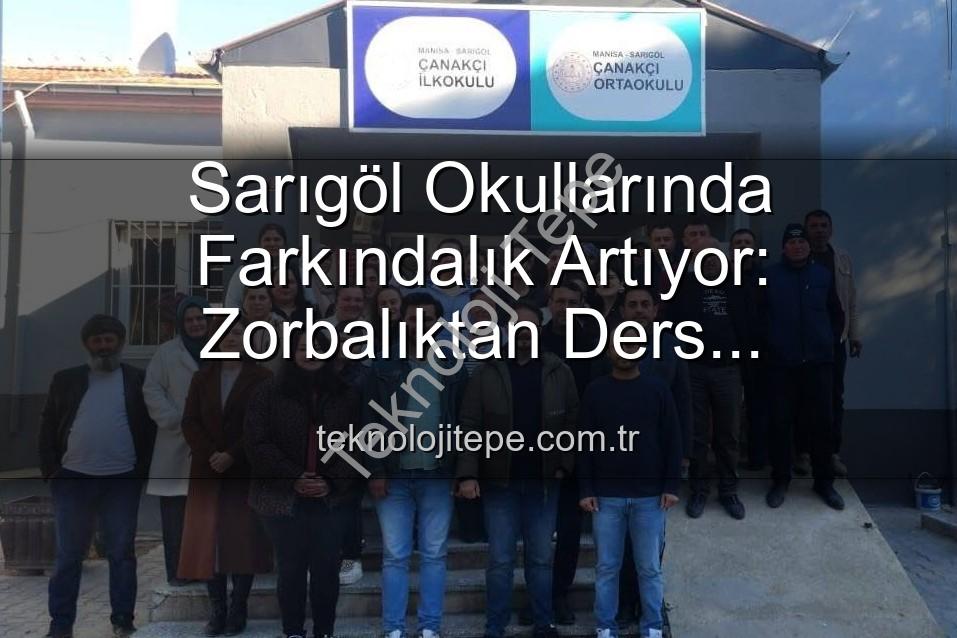 farkındalık eğitimleri - Sarıgöl Okullarında Farkındalık Artıyor: Zorbalıktan Ders Başarısına Kapsamlı Eğitimler