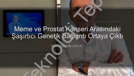 Meme ve Prostat Kanseri Arasındaki Şaşırtıcı Genetik Bağlantı Ortaya Çıktı