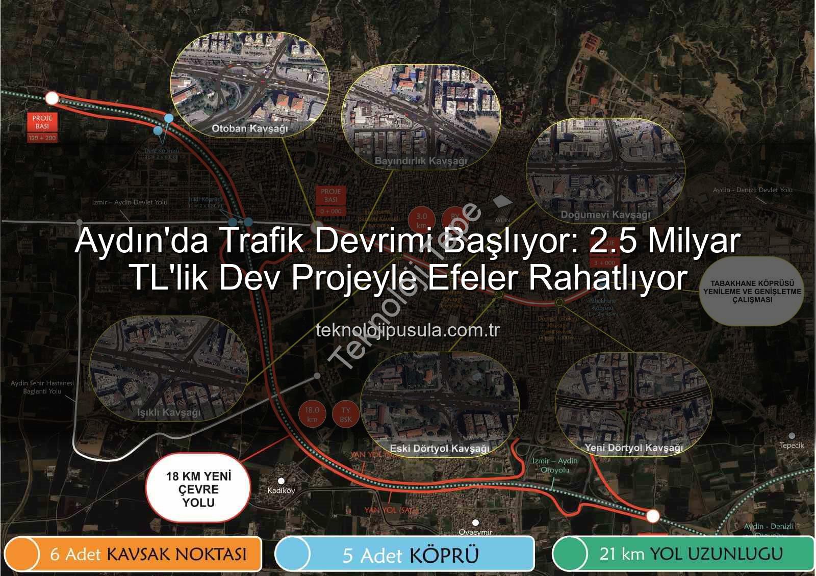 Aydın trafik - Aydın'da Trafiğe Nefes Aldıracak Dev Proje Başlıyor: Yeni Dörtyol Köprülü Kavşağı ve Çevre Yolu İhaleleri Tamamlandı