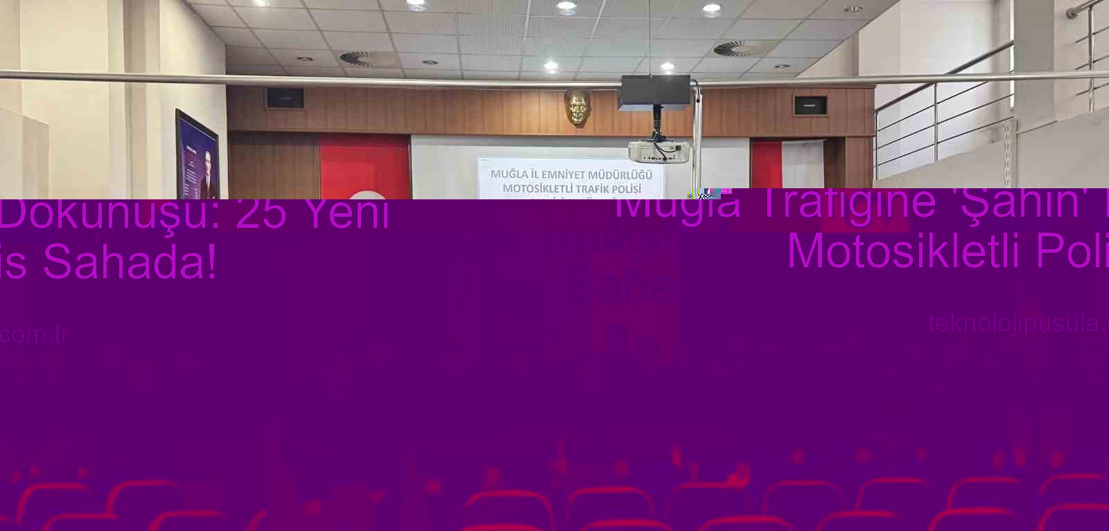 Muğla trafik polisleri - Muğla Trafiğine Yeni Güç: 25 'Şahin' Ekip Sahada Göreve Başladı!